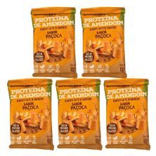 Kit 5X Proteina de Amendoim - 1 Unidade 40g Pa�oca - AmendoPr�