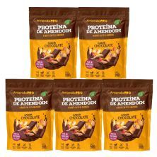 Kit 5X Proteina de Amendoim - 900g Refil Chocolate - AmendoPro