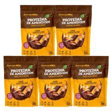 Kit 5X Proteina de Amendoim - Refil 400g Chocolate - AmendoPro