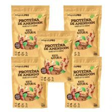 Kit 5X Proteina de Amendoim - Refil 400g Natural - AmendoPro