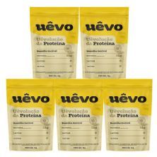Kit 5X Prote�na U�vo - 1000g Refil Baunilha - U�vo