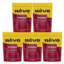 Kit 5X Prote�na U�vo -1000g Refil Caf� Mocaccino - U�vo