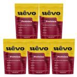 Kit 5X Prote�na U�vo -1000g Refil Caf� Mocaccino - U�vo