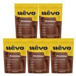 Kit 5X Prote�na U�vo - 1000g Refil Chocolate - U�vo
