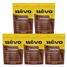 Kit 5X Prote�na U�vo - 420g Refil Chocolate - U�vo