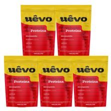 Kit 5X Prote�na U�vo - 420g Refil Morango - U�vo