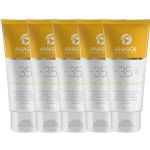 Kit 5X Protetor Solar Facial Toque Seco - 60g FPS 35 - Anasol