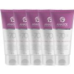 Kit 5X Protetor Solar Facial Toque Seco - 60g FPS 70 - Anasol