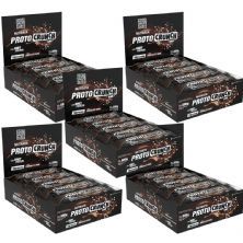 Kit 5X Proto Crunch Bar - 10 Barras de 60g Chocolate Dark - Nutrata