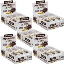 Kit 5X Proto Wafer - 12 Unidades De 30g Chocolate - Nutrata