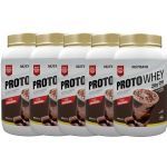 Kit 5X Proto Whey - 900g Chocolate Meio Amargo - Nutrata