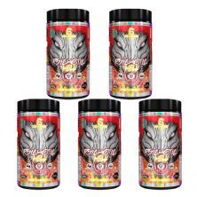 Kit 5X Psichotic Hell - 300g Fruit Punch - Demons Lab