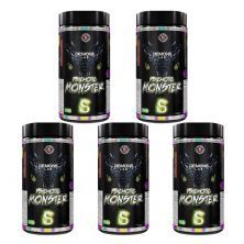 Kit 5X Psichotic Monster - 350g Fruit Punch - Demons Lab