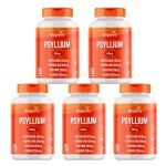 Kit 5X Psyllium Complex - 120 C�psulas - Bigens