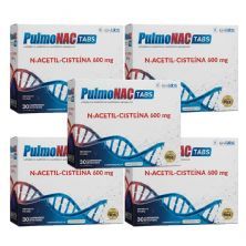 Kit 5X Pulmonac Tabs N-Acetil-Cisteina 600mg - 30 Comprimidos - IDN Labz