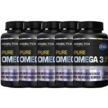 Kit 5X Pure Omega 3 TG - 60 C�psulas - Probi�tica