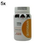 Kit 5X Quitosan - 60 C�psulas - Max Titanium
