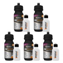 Kit 5X Recarb Energy Gel Squeeze + Mini Squeeze 100 ml - 600g Guaran� com A�a� - Reidrat