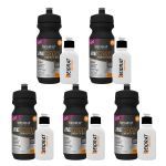 Kit 5X Recarb Energy Gel Squeeze + Mini Squeeze 100 ml - 600g Guaran� com A�a� - Reidrat