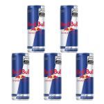 Kit 5X Red Bull Energy Drink - Lata 250ml - Nutrata