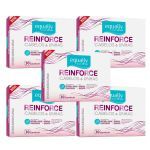 Kit 5X Reinforce Cabelos e Unhas - 30 C�psulas Gel - Equaliv