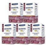 Kit 5X Resveratrol - 30 C�psulas - Catarinense Nutri��o