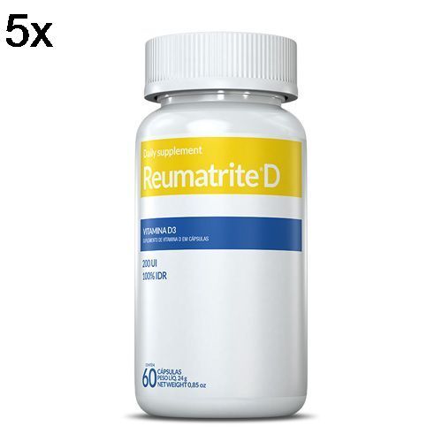 Kit 5X Reumatrite D - 60 C�psulas - Inove Nutrition