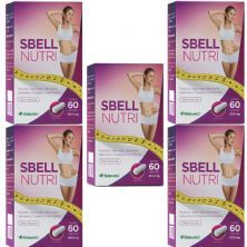 Kit 5X Sbell Nutri - 60 C�psulas - Herbamed
