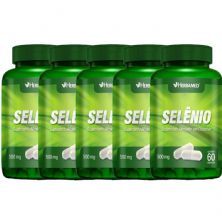 Kit 5X Sel�nio - 60 C�psulas - Herbamed