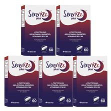 Kit 5X Serenizz Plus - 60 C�psulas - Herbamed