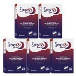 Kit 5X Serenizz Plus - 60 C�psulas - Herbamed