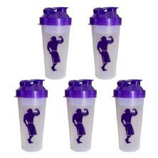 Kit 5X Shakeira Big Twister - 600 ml Roxo - Canibal Inc
