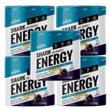 Kit 5X Shark Energy - 300g A�a� & Guaran� - Shark Pro