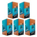 Kit 5X Shark Up Black Gel - 10 Sach�s 30g Caramelo - Shark Pro