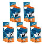 Kit 5X Shark Up Black Gel - 10 Sach�s 30g Laranja - Shark Pro