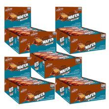 Kit 5X Shark Wafer - 12 Barras 25g Chocolate - Shark Pro