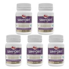 Kit 5X Simfort Plus - 30 C�psulas - Vitafor