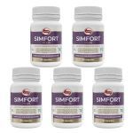 Kit 5X Simfort Plus - 30 C�psulas - Vitafor