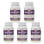 Kit 5X Simfort Plus - 60 C�psulas - Vitafor