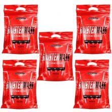 Kit 5X Sinister Mass - 3000g Morango - IntegralM�dica