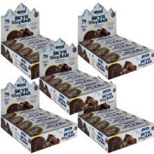 Kit 5X Skyr Whey Bar - 12 unidades 33g Dark Chocolate Yoghurt - Nature