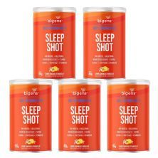 Kit 5X Sleep Shot Melatonina - 150g Camomila e Maracuj� - Bigens