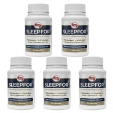 Kit 5X Sleepfor - 30 C�spulas - Vitafor