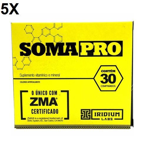 Kit 5X Somapro - 30 C�psulas - Iridium