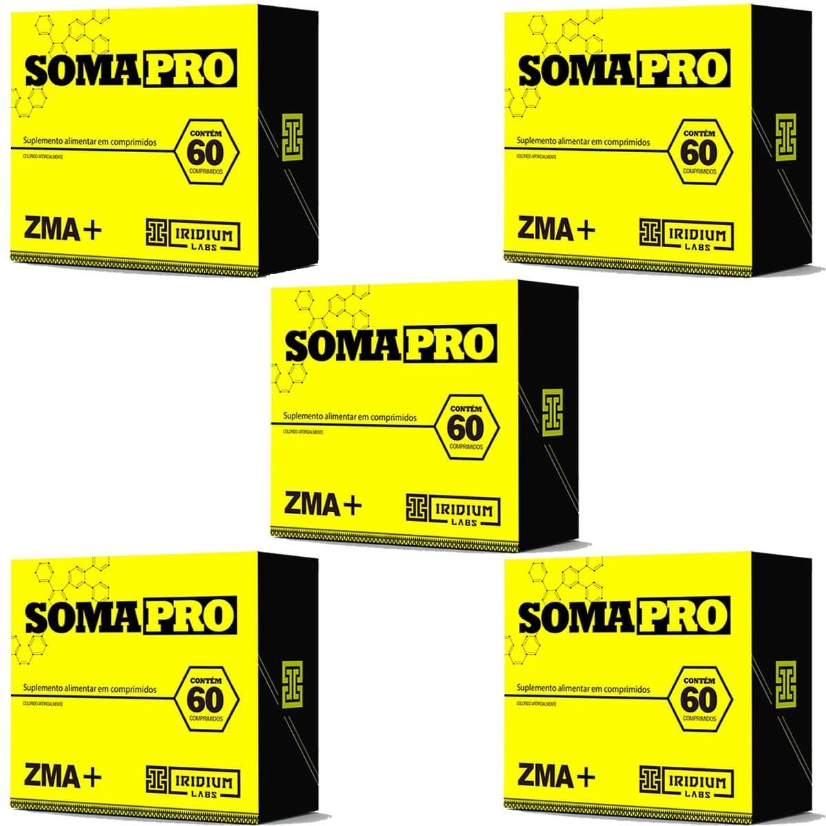 Kit 5X Somapro - 60 C�psulas - Iridium
