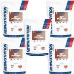 Kit 5X Soy Protein - 900g Morango - NewNutrition