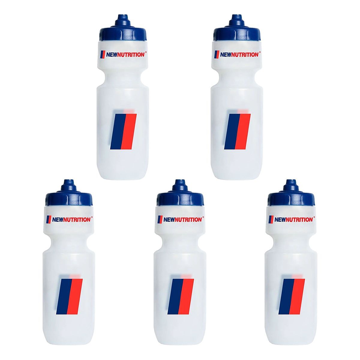 Kit 5X Squeeze  - 700ml Tampa Azul - NewNutrition