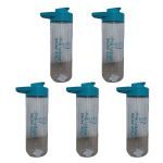 Kit 5X Squeeze B�sic - 500ml Transparente - Equaliv