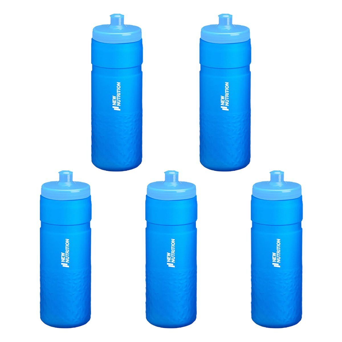 Kit 5X Squeeze Termica - 500ml Azul - Newnutrition