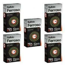 Kit 5X STD Sulfato Ferroso - 30 C�psulas - Katigu�